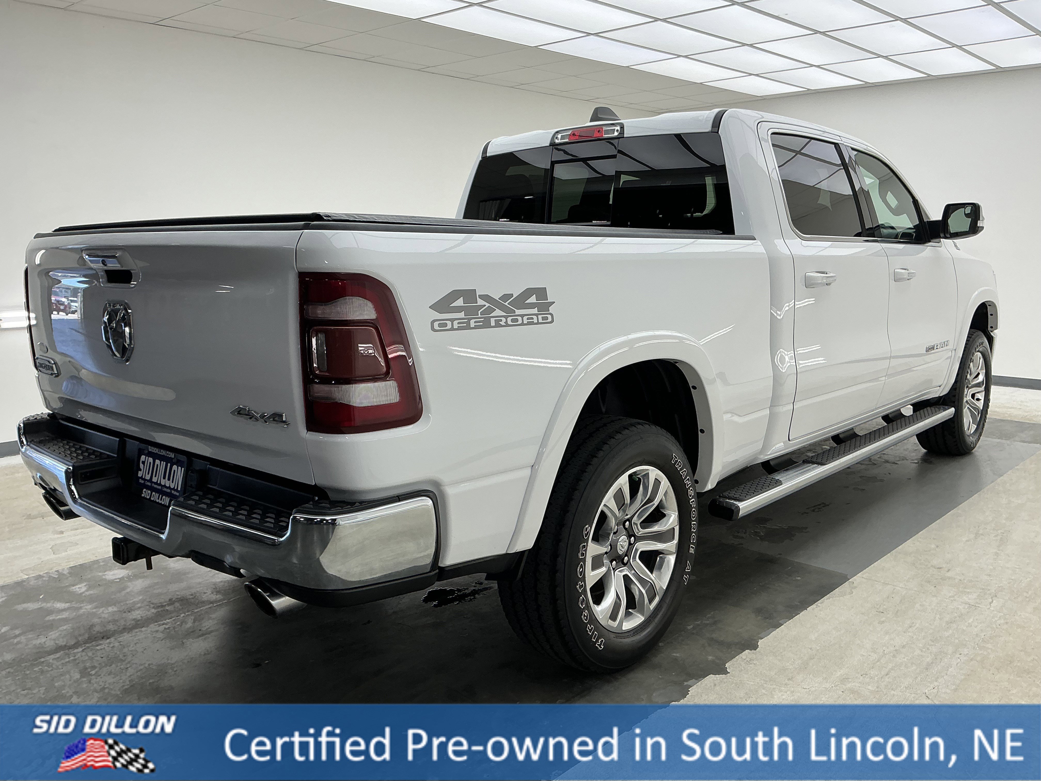 Used 2020 Bright White Clearcoat Ram Longhorn image 4