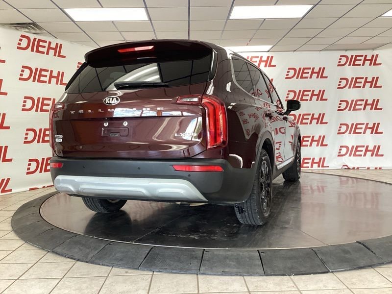 Used 2020 Purple Kia LX image 7