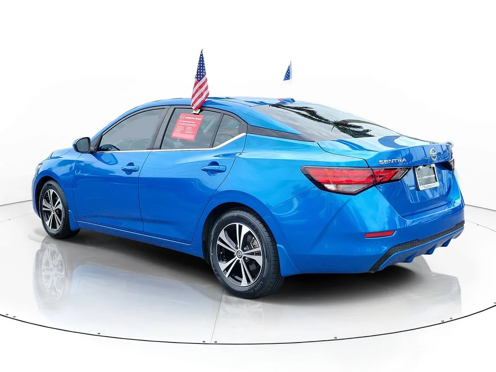 Certified Used 2023 Blue Nissan SV image 5