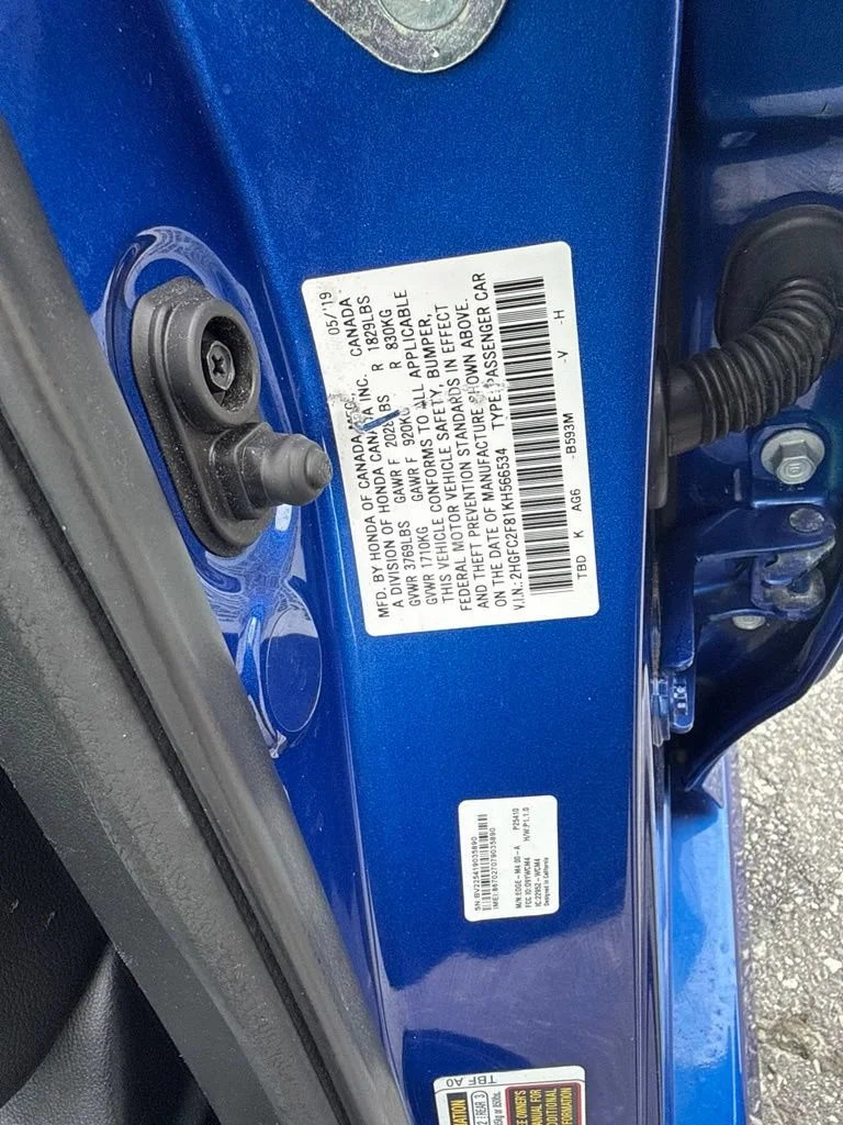 Used 2019 Blue Honda Sport image 24