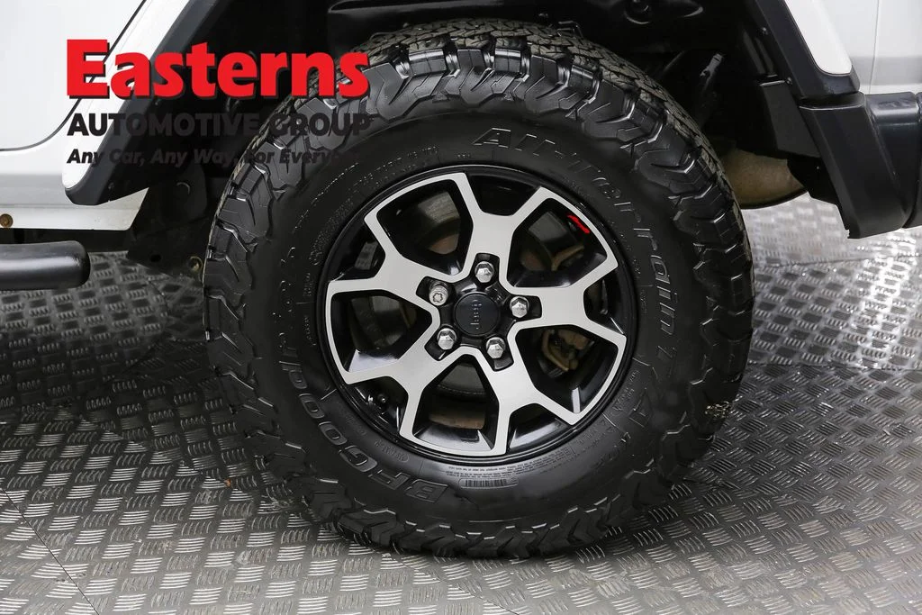 Used 2020 White Jeep Unlimited Rubicon image 8