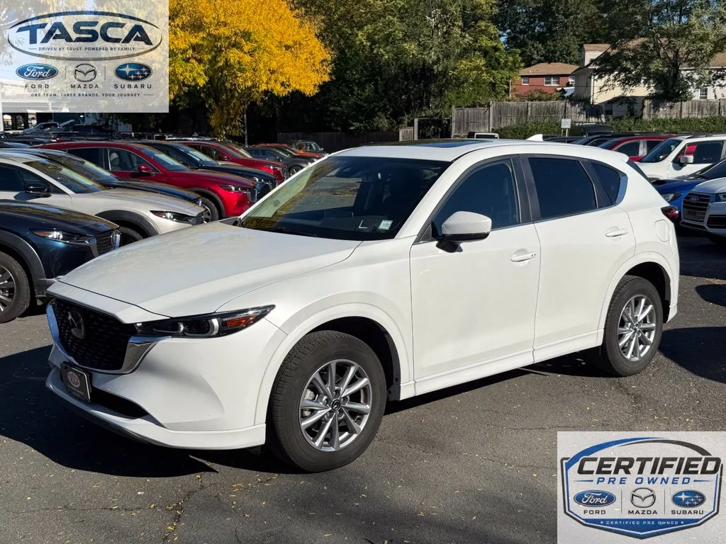 Used 2024 Rhodium White Metallic Mazda 2.5 S Preferred Package image 1