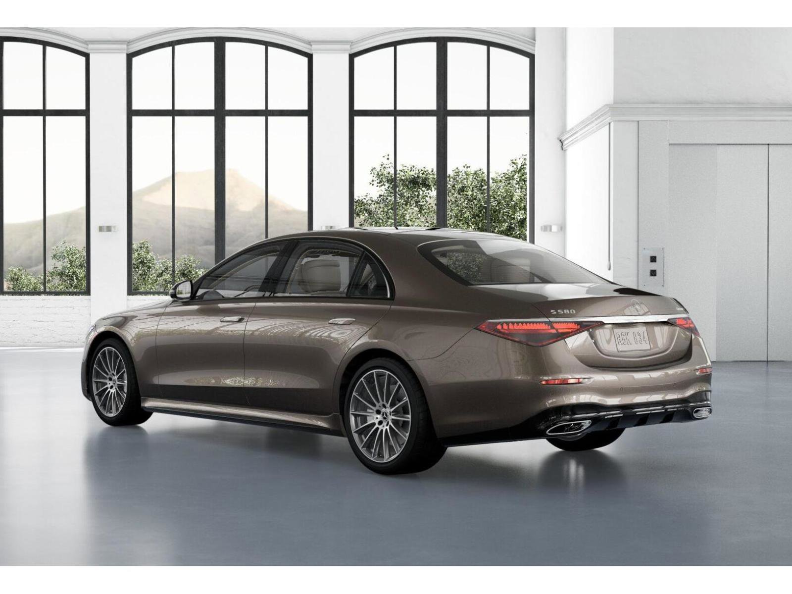 New 2026 Sonoran Brown Metallic Mercedes-Benz S 580 image 72
