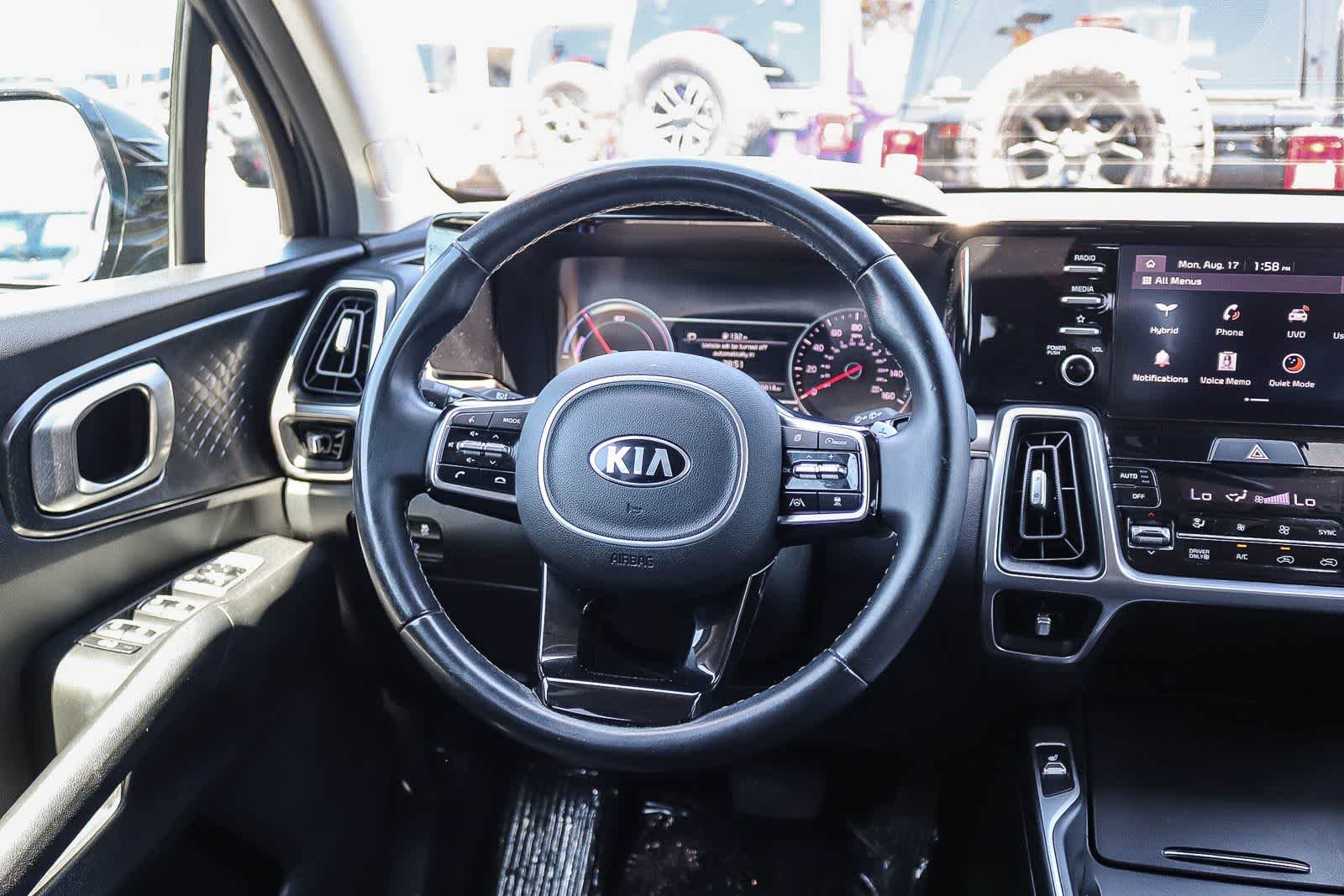 Used 2021 Aurora Black Kia EX image 14