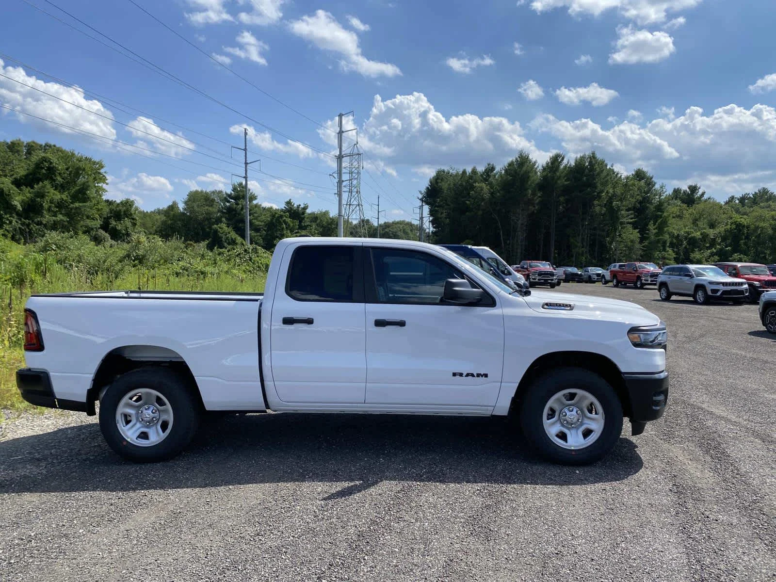 New 2026 Bright White Clearcoat Ram Tradesman image 2