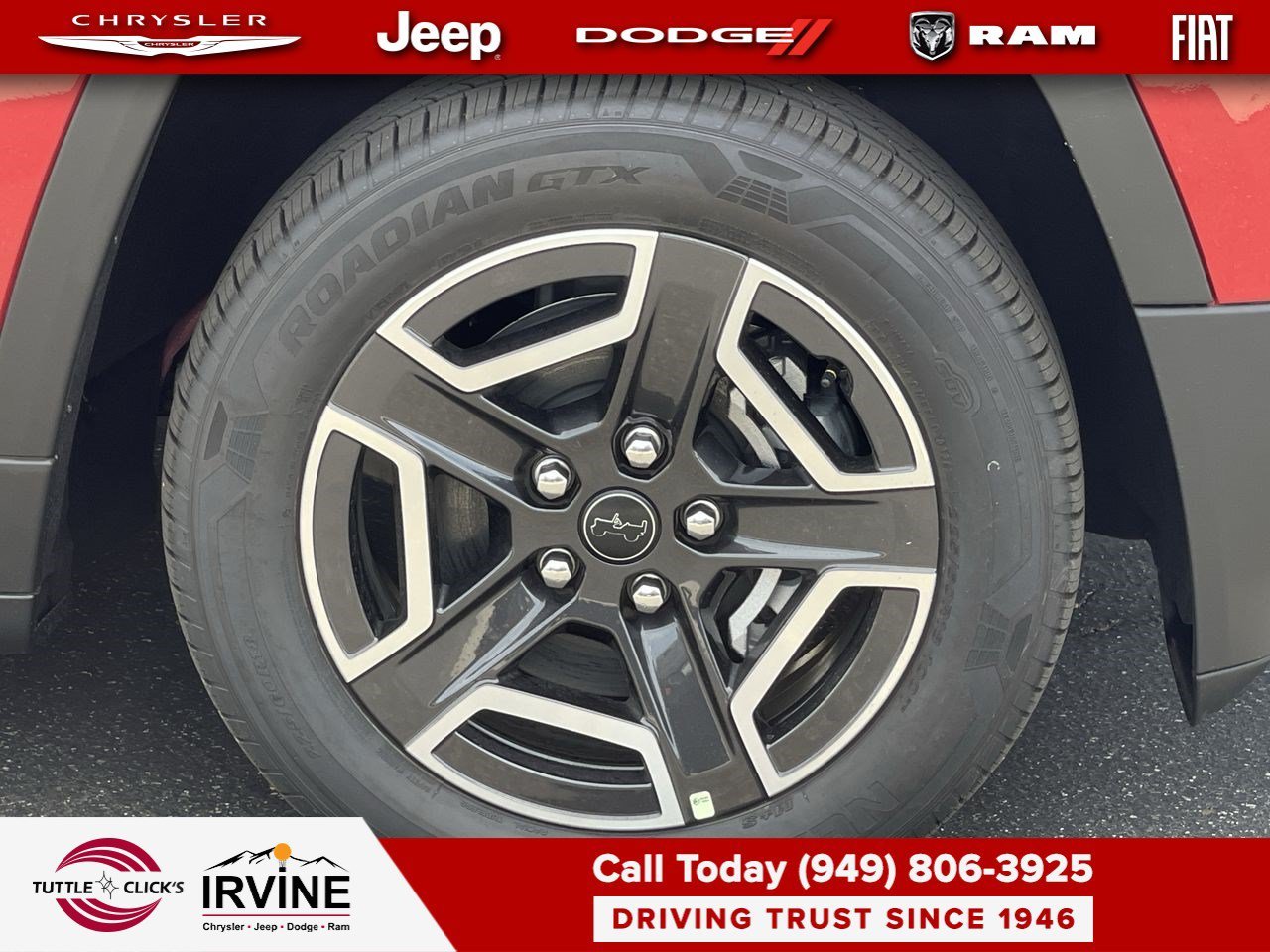 New 2026 Red Hot Pearlcoat Jeep Laredo image 16