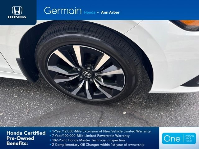 Certified Used 2023 Platinum White Pearl Honda 1.5T 4D EX BD image 5
