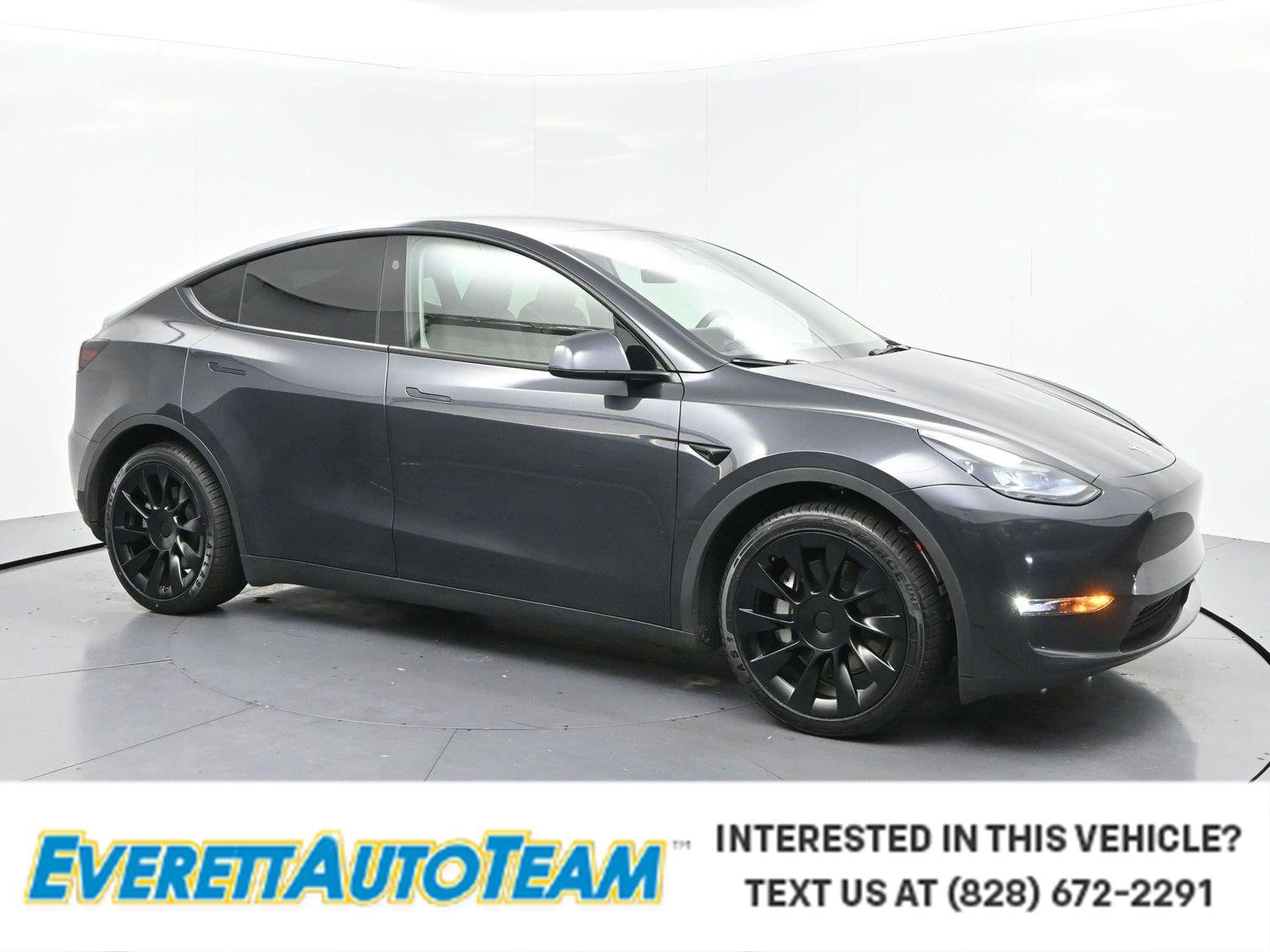 Gray 2024 Tesla Model Y SUV / Crossover All-Wheel Drive 