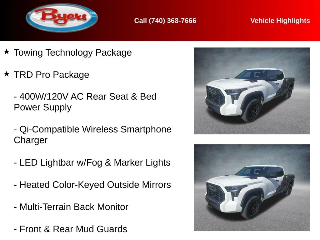 Used 2023 White Toyota TRD Pro image 12
