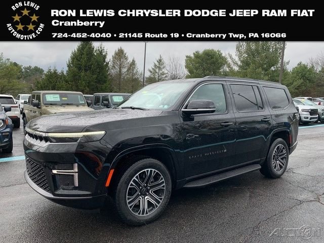 High Gloss Black 2026 Jeep Grand Wagoneer SUV / Crossover