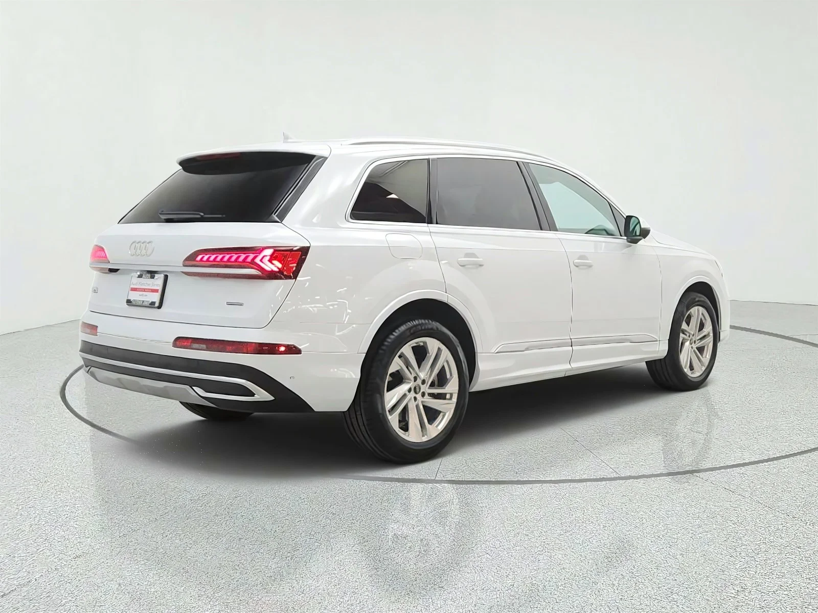 Used 2023 Glacier White Metallic Audi Premium image 5