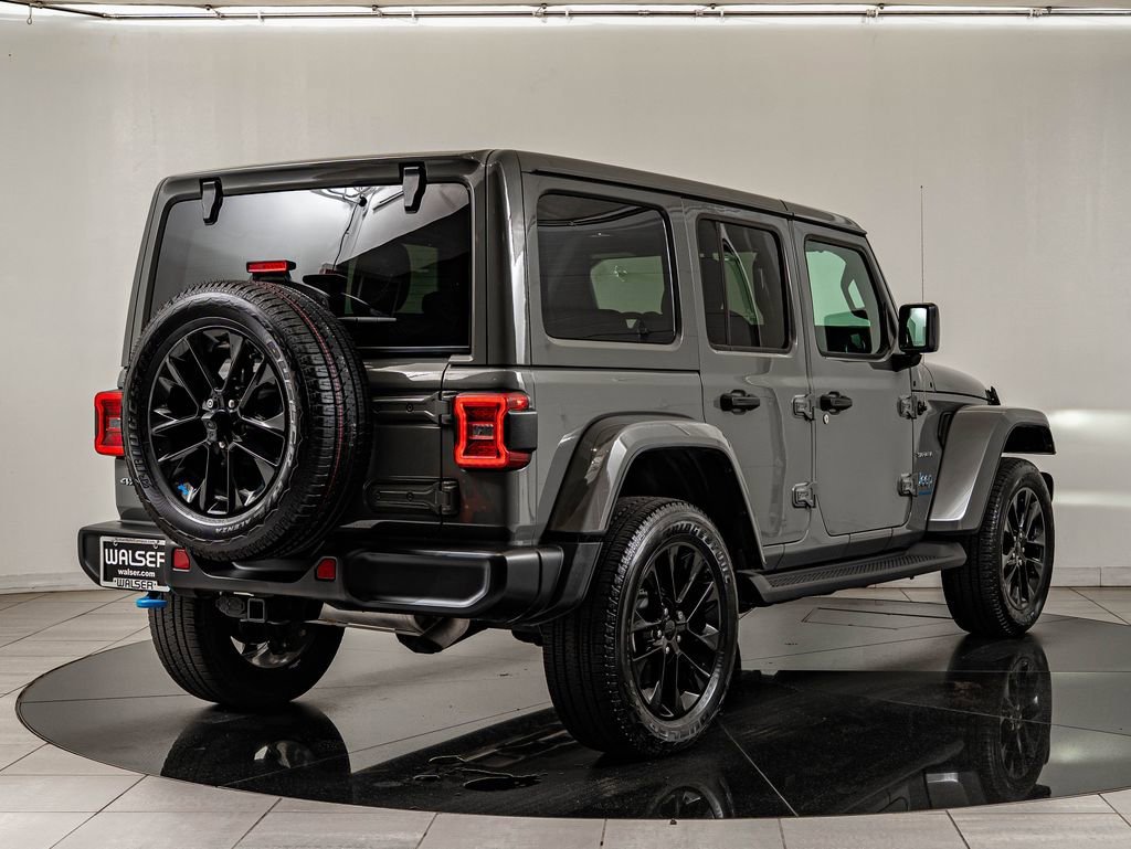 Used 2023 Sting-Gray Clearcoat Jeep Sahara 4xe image 5