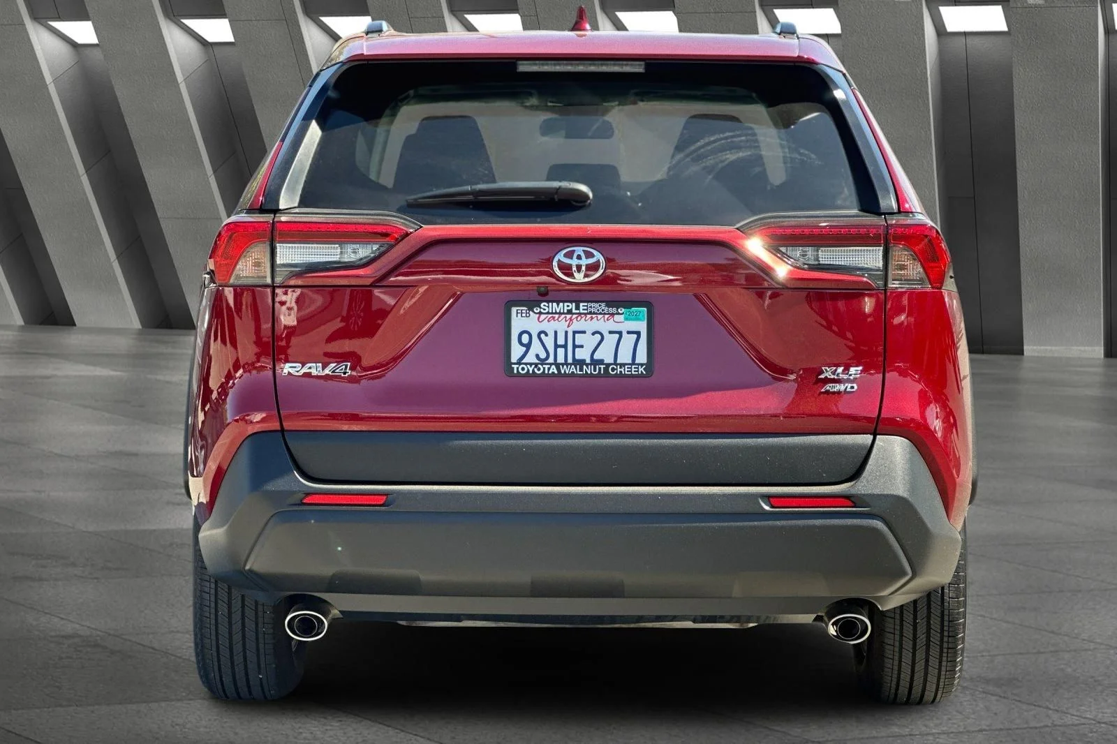 Certified Used 2025 Red Toyota XLE image 12