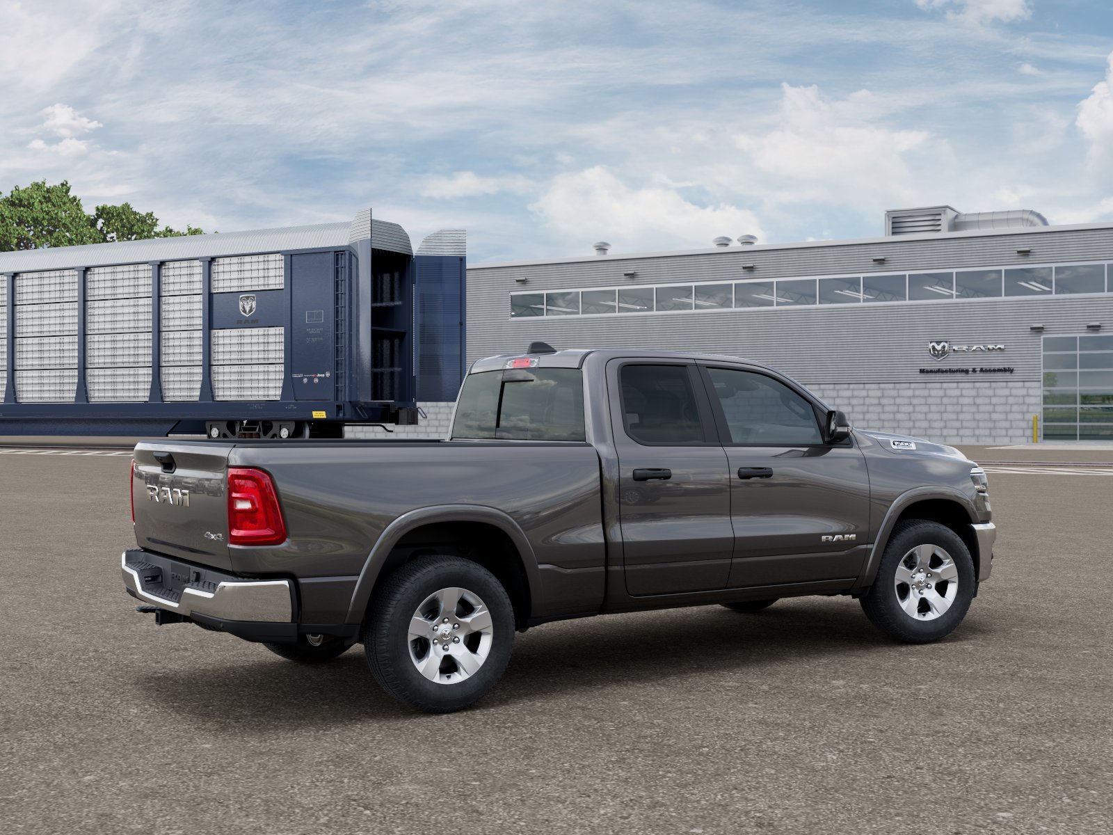 New 2027 Granite Crystal Metallic Clearcoat RAM Big Horn/Lone Star image 30