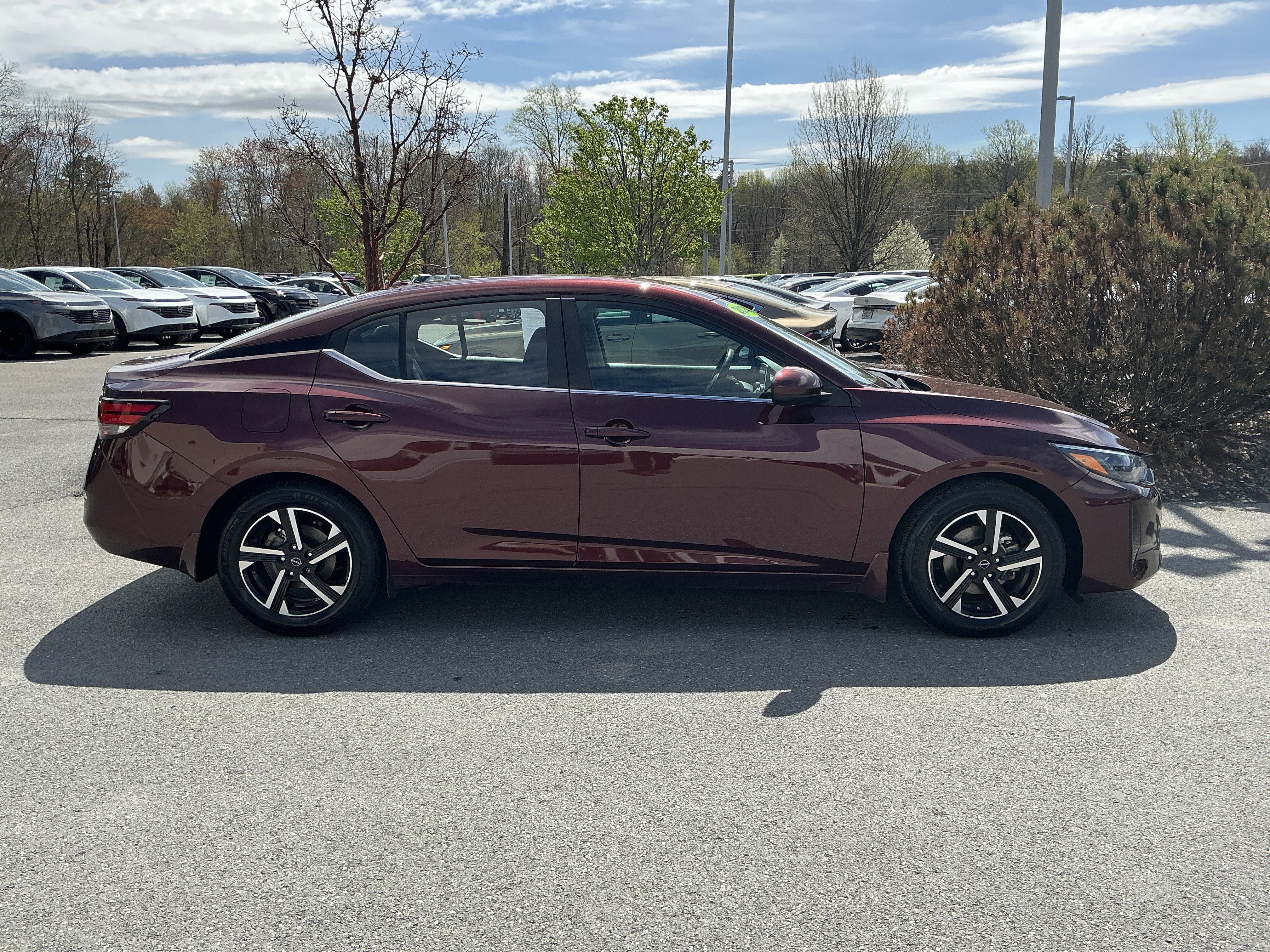 Used 2024 Nissan Sentra SV with VIN 3N1AB8CV8RY206550 for sale in Bartonsville, PA