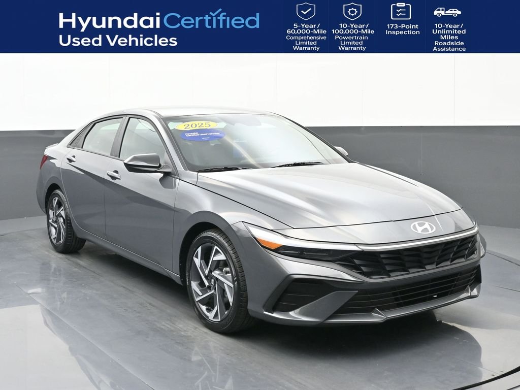 Certified Used 2025 Gray Hyundai SEL Sport image 1