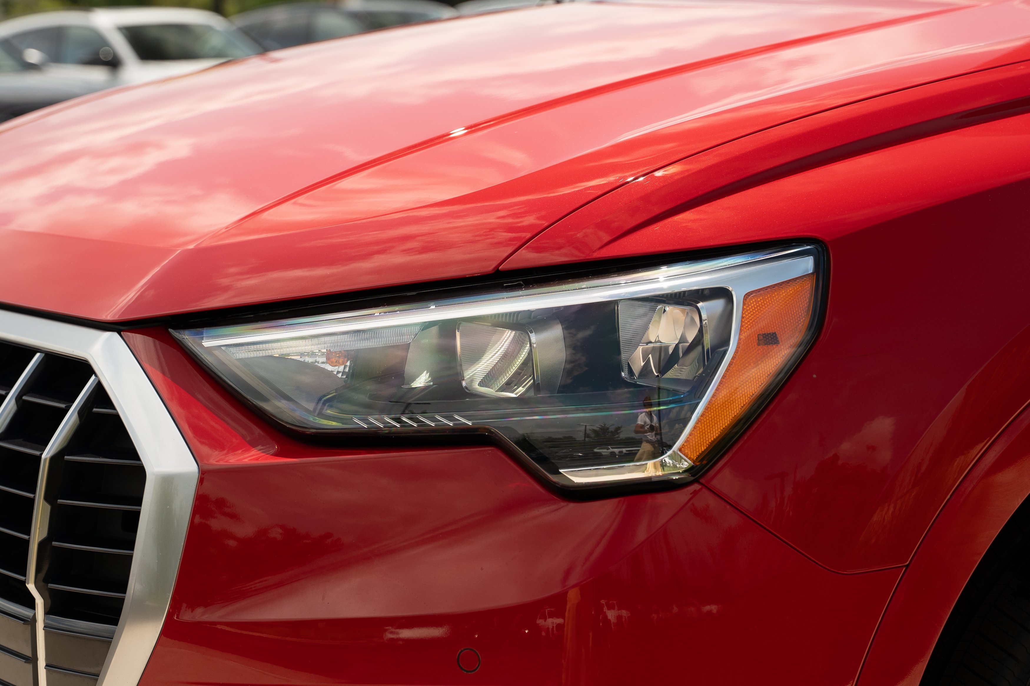 Used 2019 Tango Red Metallic Audi Premium image 29
