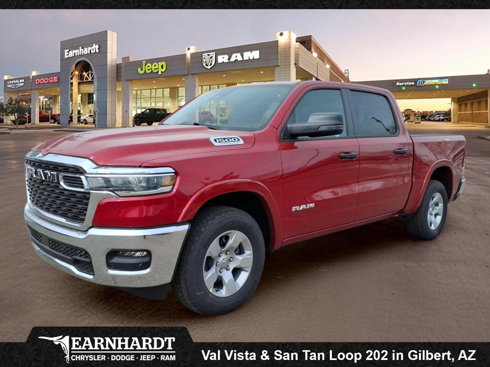 New 2026 Molten Red Pearl-Coat Exterior Paint RAM Big Horn image 1