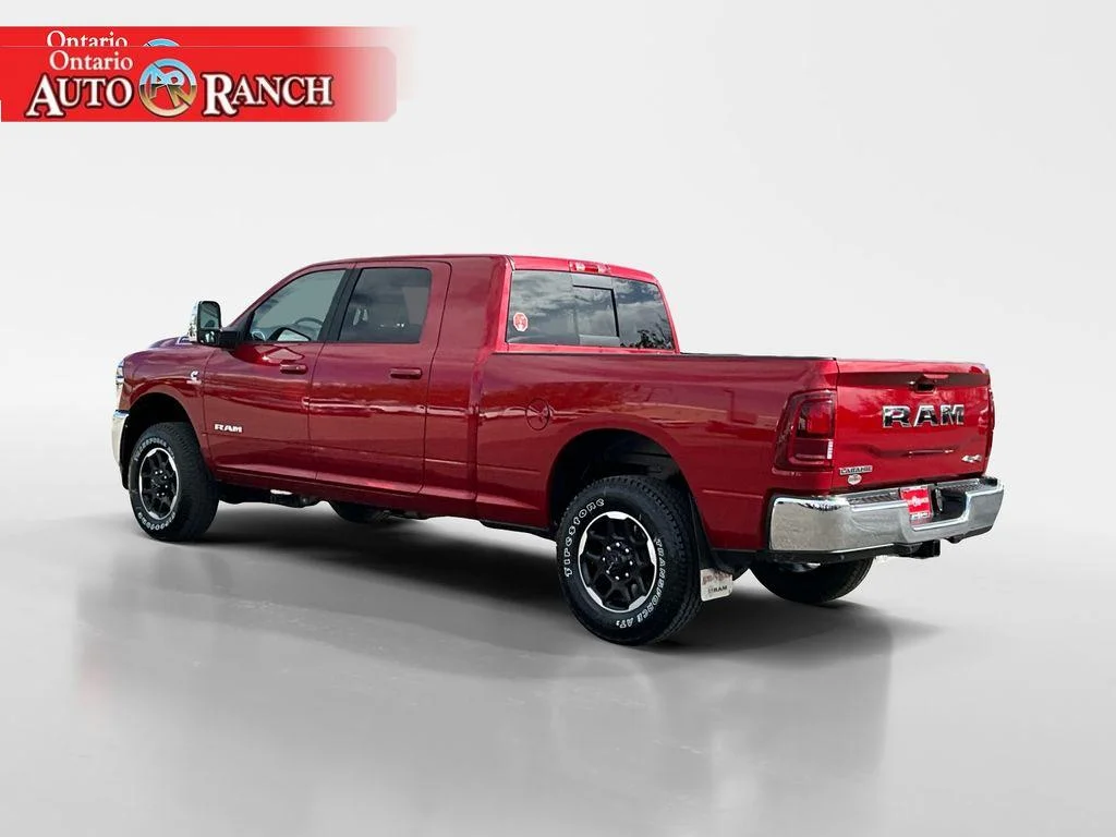 New 2026 Molten Red Pearl-Coat Exterior Paint RAM Laramie image 3