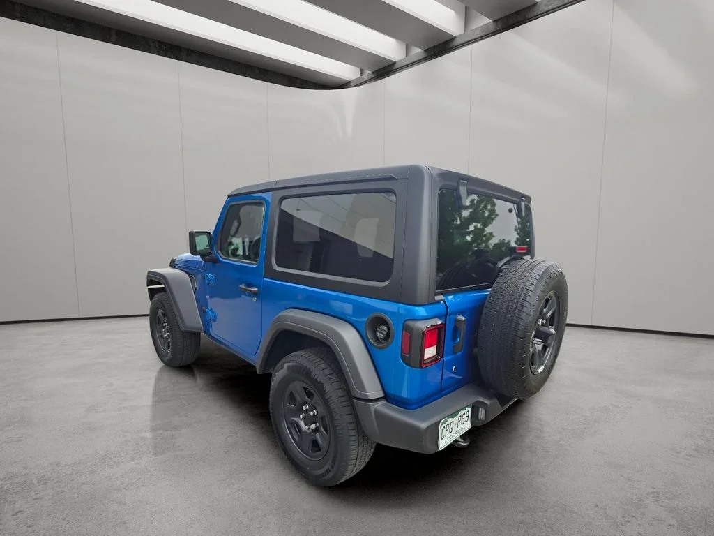 Used 2024 Hydro Blue Pearlcoat Jeep Sport image 5