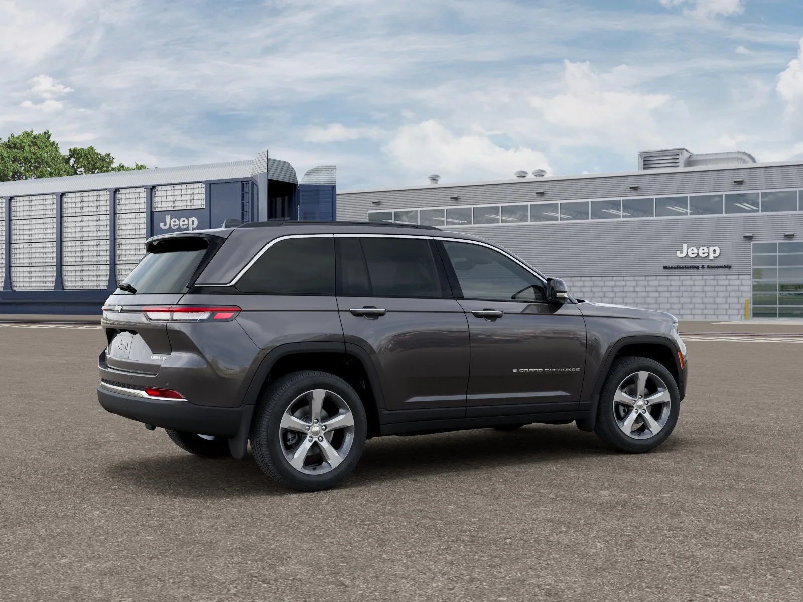 New 2026 Baltic Gray Metallic Clear-Coat Exterior Paint Jeep Limited image 2