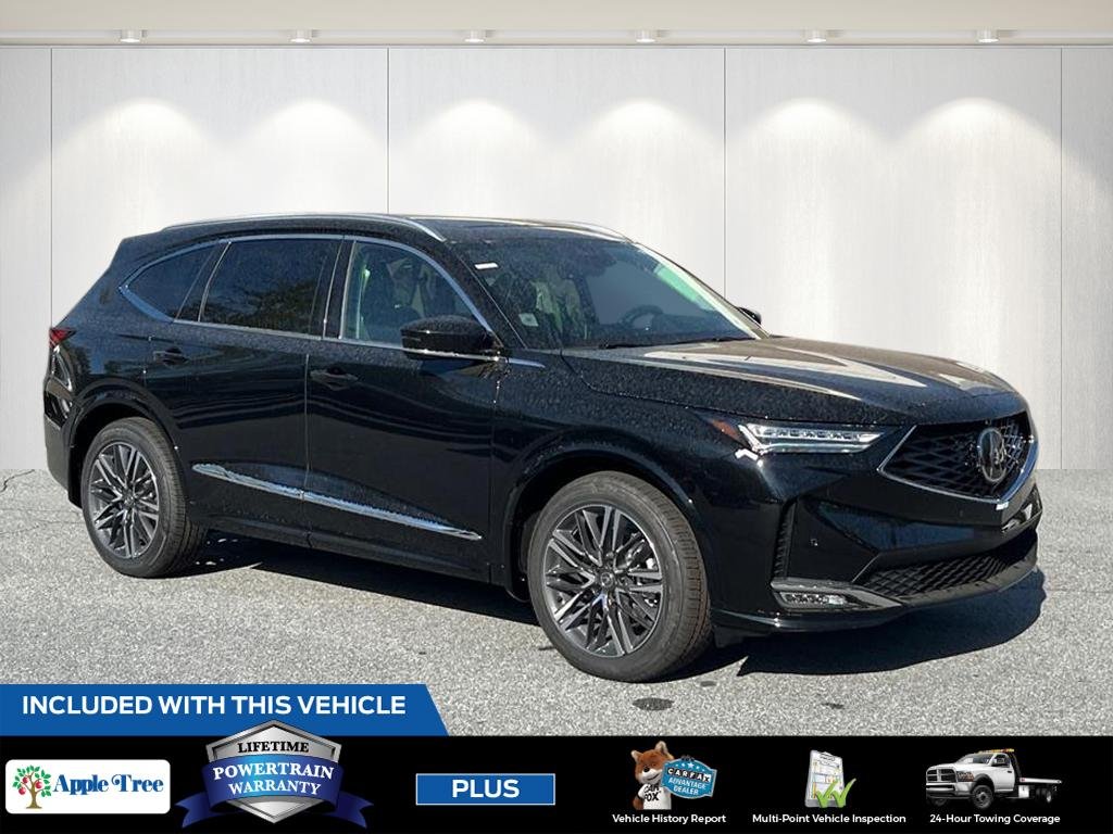 New 2026 Majestic Black Pearl Acura Advance Package SH-AWD image 2