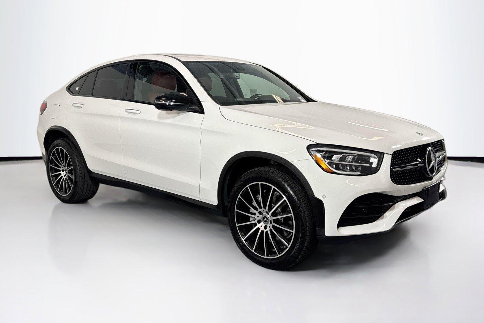 Used 2021 Polar White Mercedes-Benz GLC 300 image 3