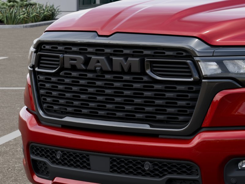 New 2026 Molten Red Pearl-Coat Exterior Paint RAM Big Horn Crew Cab 4x4 5