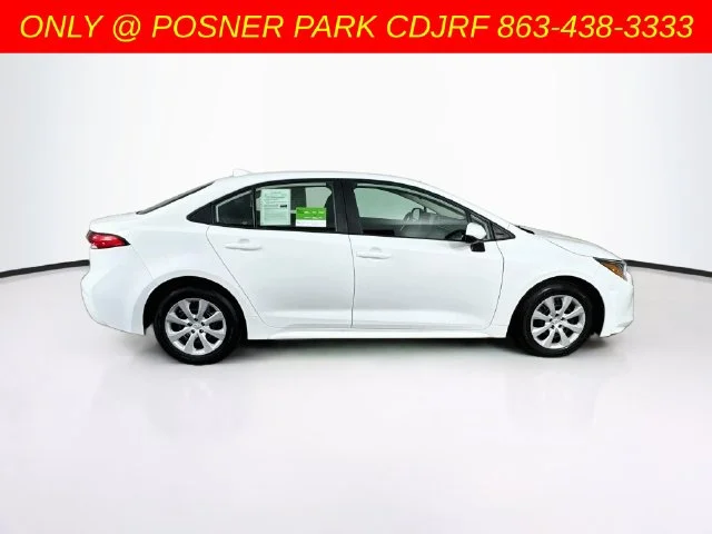 Used 2024 White Toyota LE image 8