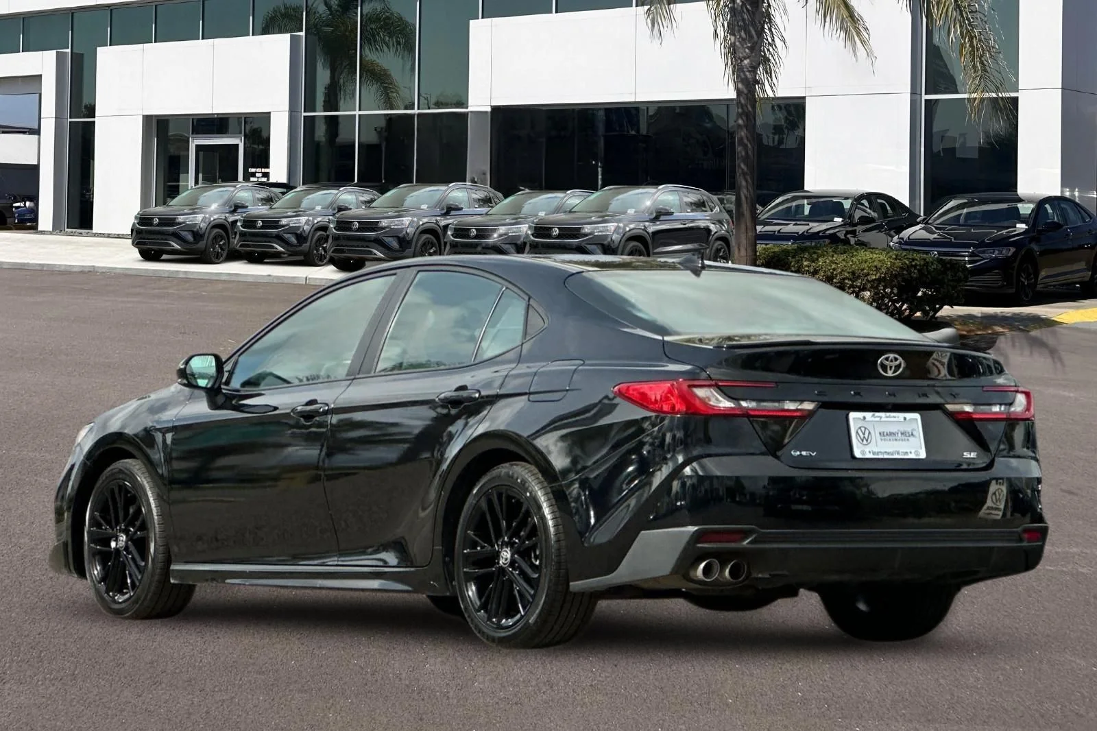 Used 2025 Black Toyota SE image 5