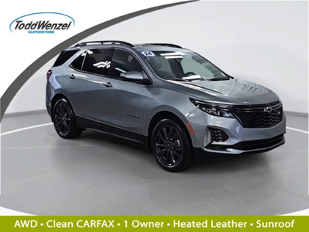 Certified Used 2024 Gray Chevrolet RS image 1