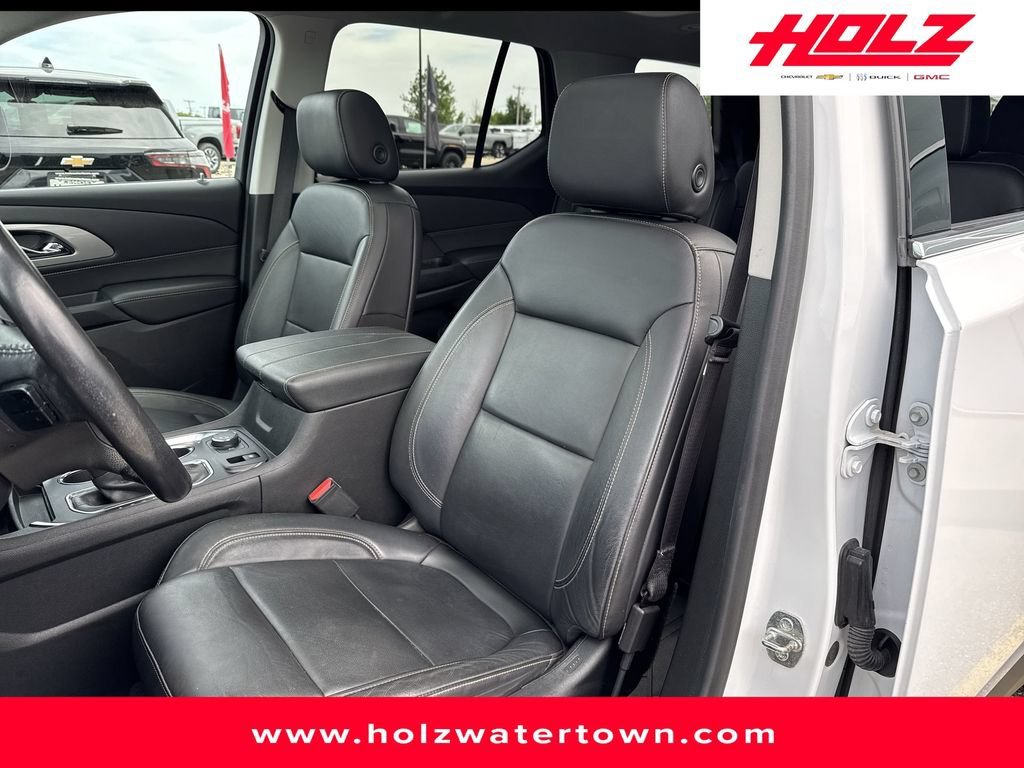 Certified Used 2021 SUMMIT WHITE Chevrolet LT Leather image 10