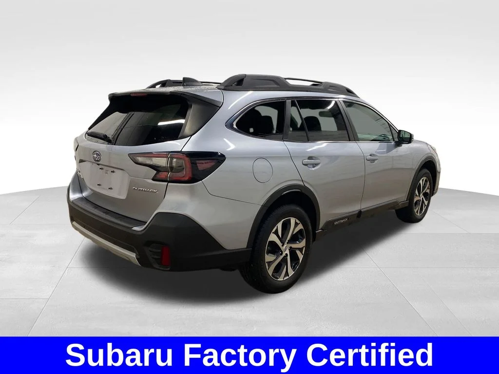 Certified Used 2022 Silver Subaru Limited image 4