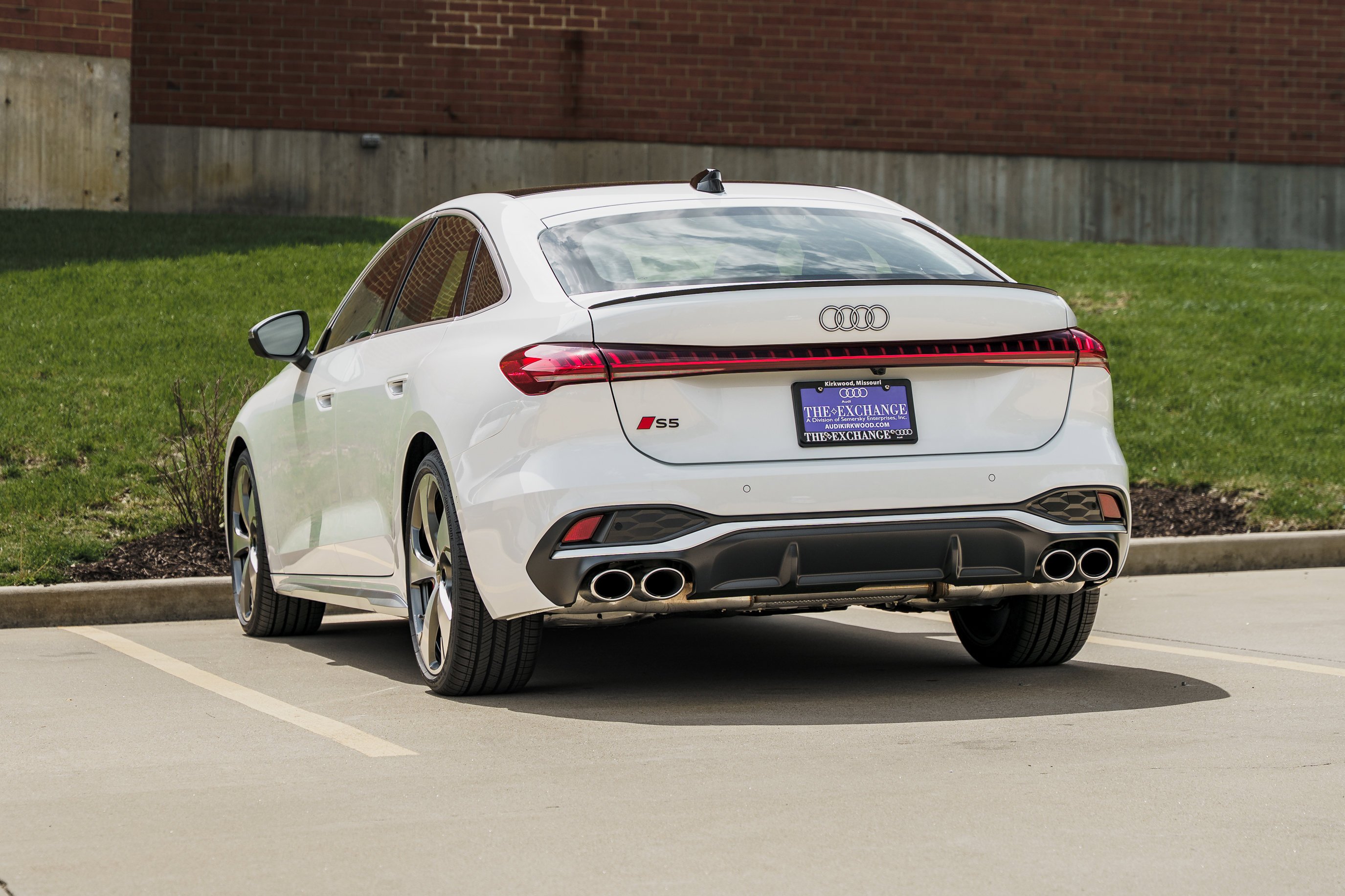 New 2026 Glacier White Metallic Audi Premium Plus image 5