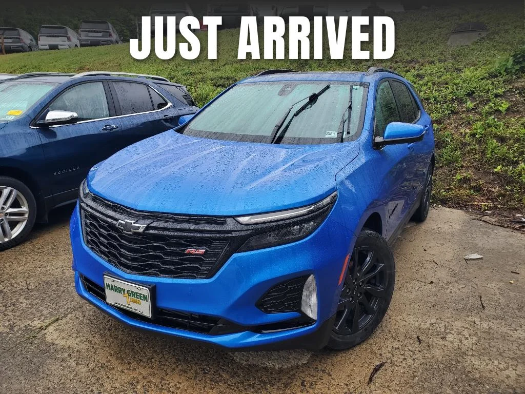 Used 2024 Riptide Blue Metallic Chevrolet RS image 1