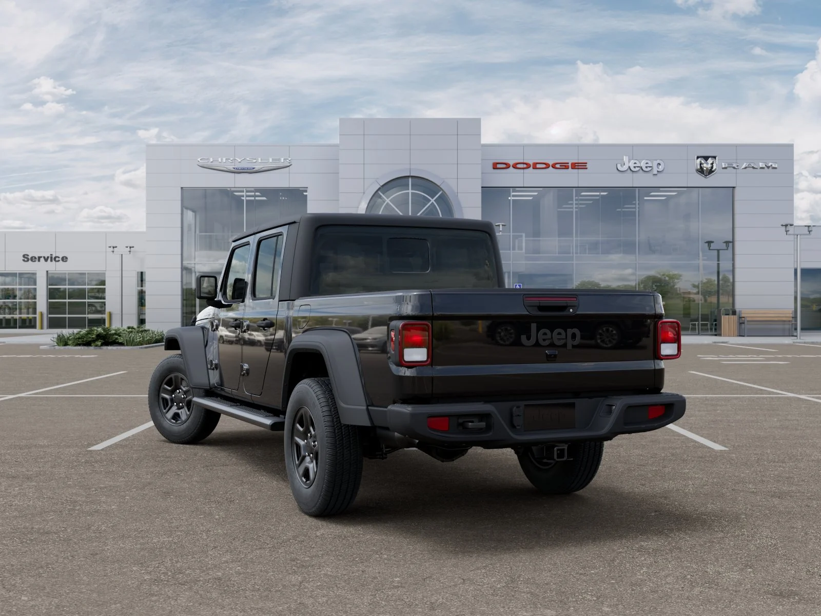 New 2026 Black Clear-Coat Exterior Paint Jeep Sport image 73