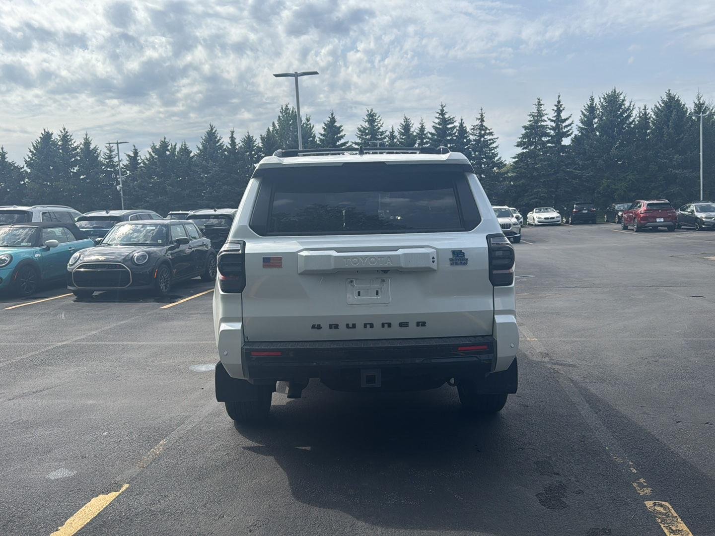 Used 2025 Wind Chill Pearl Toyota TRD Sport image 4