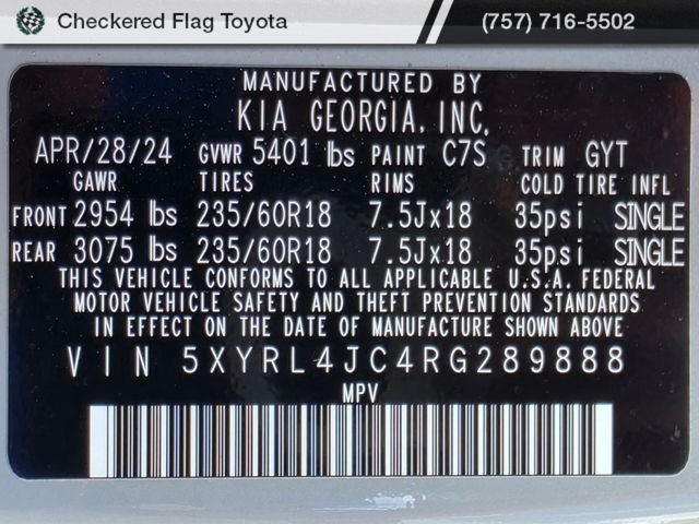 Used 2024 Wolf Gray Kia S image 22