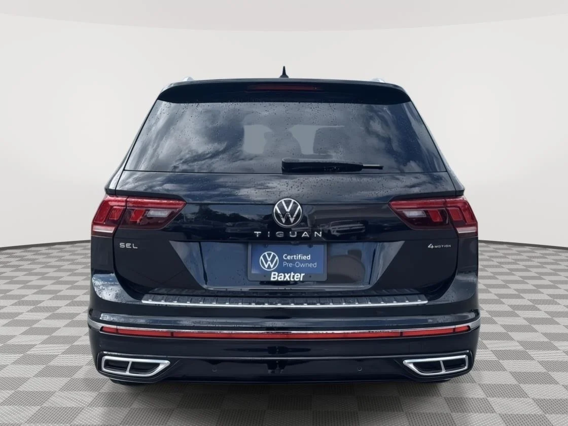 Certified Used 2024 BLACK Volkswagen SEL R-Line image 8