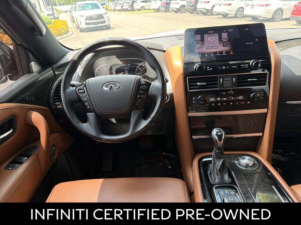 Certified Used 2024 Moonstone White INFINITI Sensory image 2