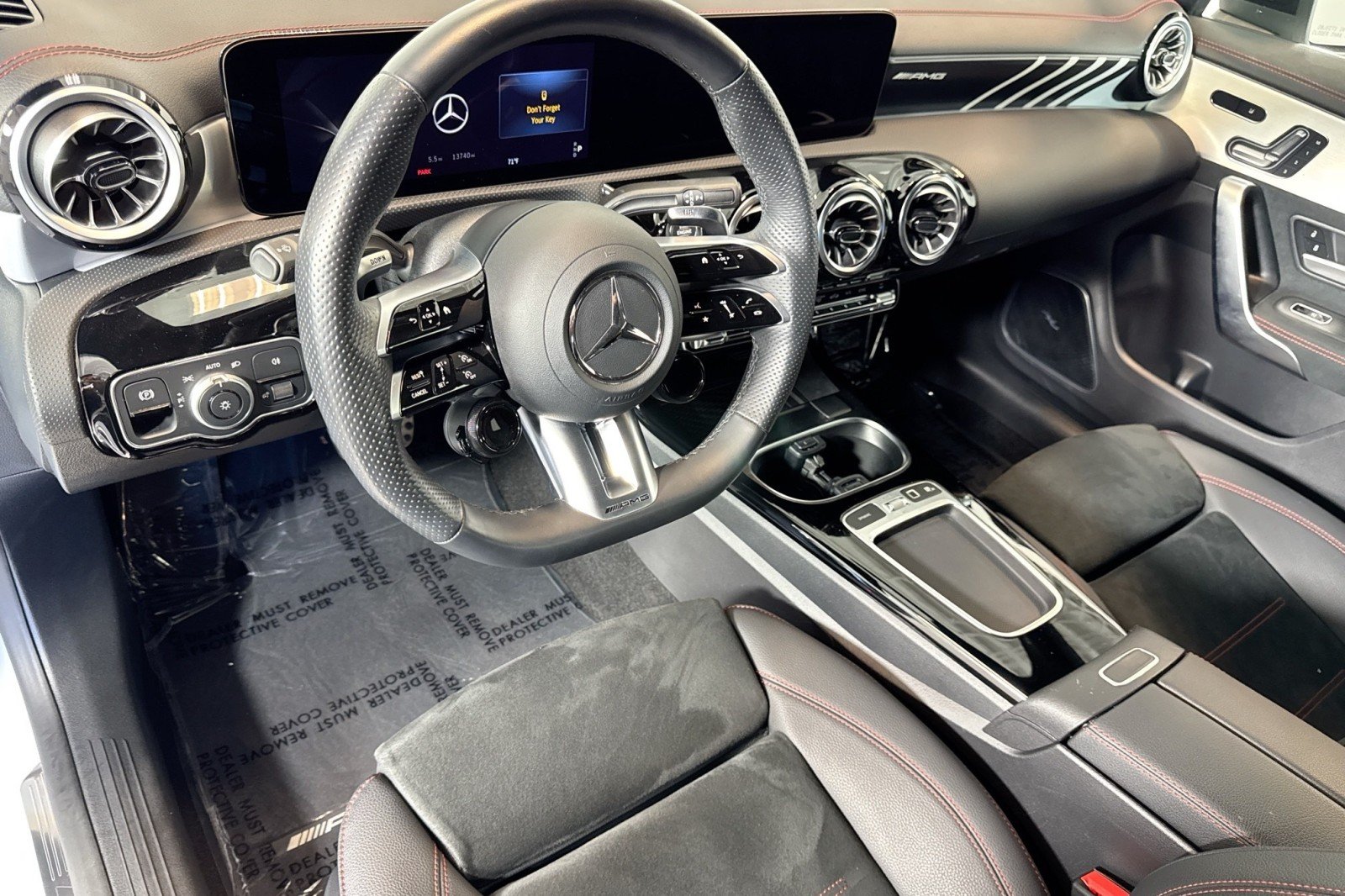 Certified Used 2025 Polar White Mercedes-Benz AMG® CLA 35 4MATIC Coupe image 9