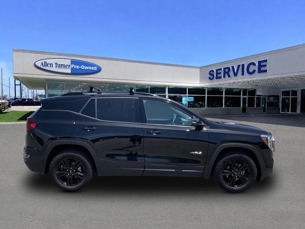 Used 2023 Ebony Twilight Metallic GMC AT4 image 9