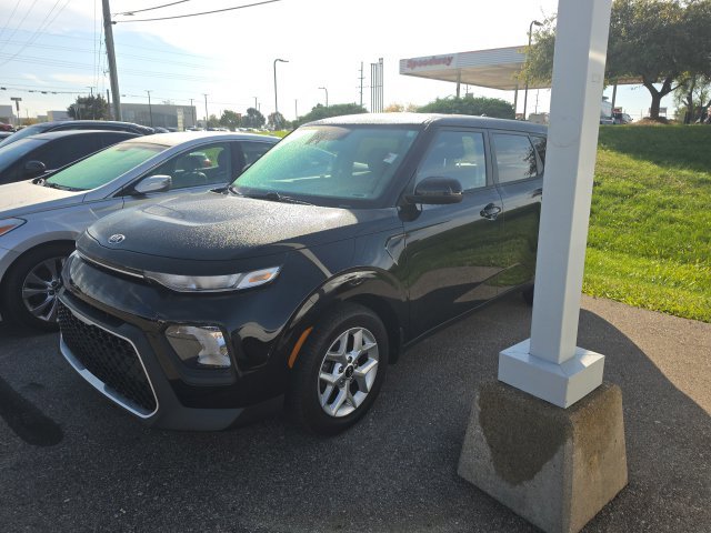Used 2020 Cherry Black Kia S image 2