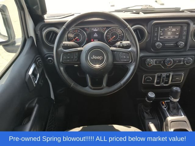 Used 2018 White Jeep Unlimited Sport S image 36