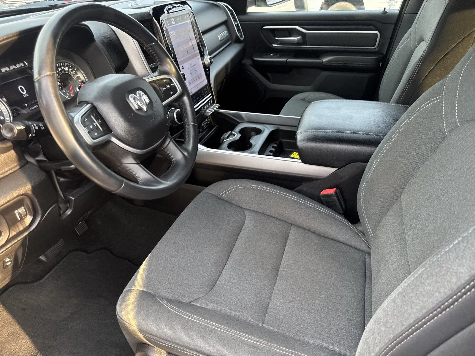 Used 2023 Bright White Clearcoat Ram Big Horn image 10