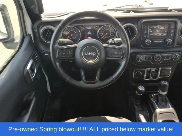 Used 2018 White Jeep Unlimited Sport S image 36