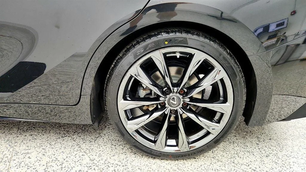 Used 2021 Caviar Lexus IS 350 F SPORT RWD w/ Intuitive Parking Assist image 9