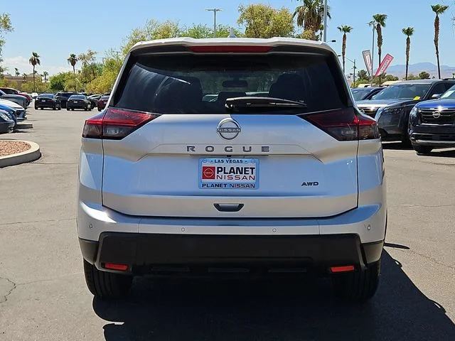 Certified Used 2025 Brilliant Silver Metallic Nissan SV image 8