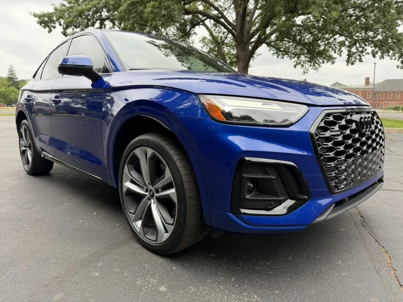 Certified Used 2023 Ultra Blue Metallic Audi S line Premium Plus image 35