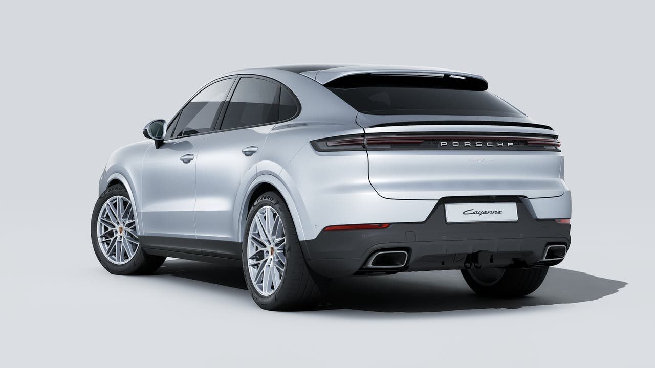 New 2026 Dolomite Silver Metallic Porsche Coupe image 3